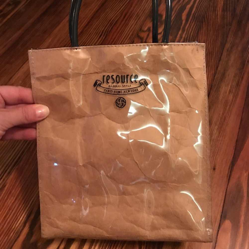 Vintage brown paper bag